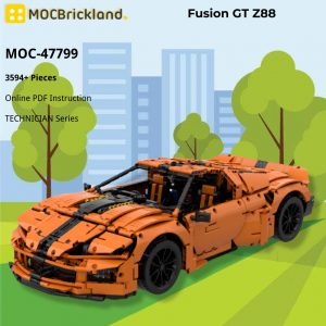 Mocbrickland Moc 47799 Fusion Gt Z88 (2)