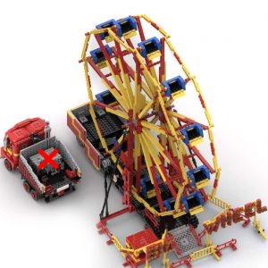 Mocbrickland Moc 58005 Fairground Big Wheel (1)