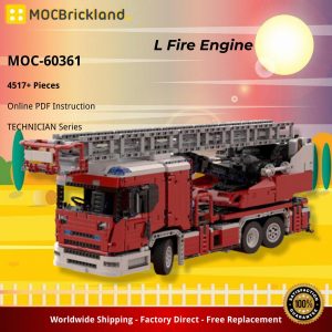 Mocbrickland Moc 60361 L Fire Engine (2)