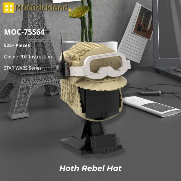 Mocbrickland Moc 75564 Hoth Rebel Hat (3)