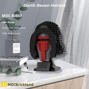 Mocbrickland Moc 80847 Darth Revan Helmet (3)