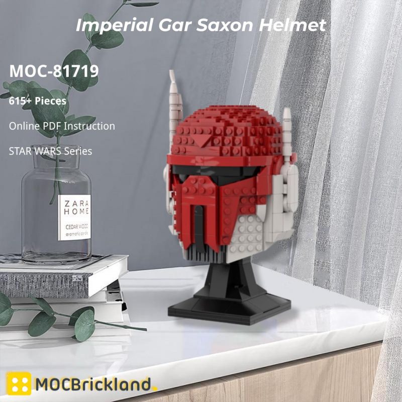 MOCBRICKLAND MOC-81719 Imperial Gar Saxon Helmet