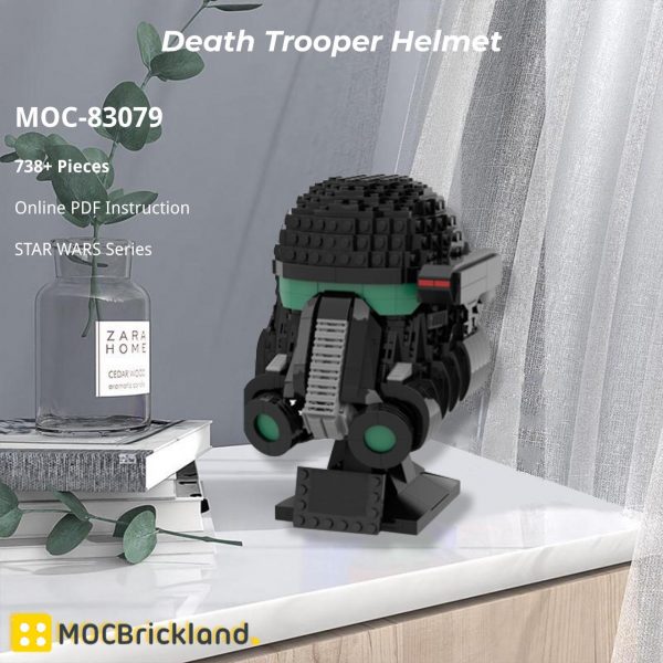 Mocbrickland Moc 83079 Death Trooper Helmet (1)