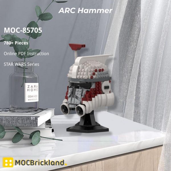 Mocbrickland Moc 85705 Arc Hammer (2)
