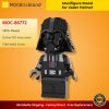 Mocbrickland Moc 86772 Maxifigure Stand For Vader Helmet (2)