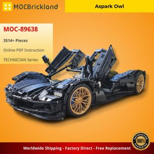 Mocbrickland Moc 89638 Aspark Owl (2)