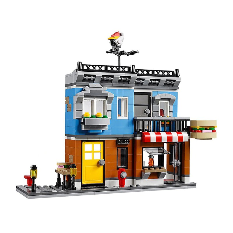 MOCBRICKLAND MOC-89688 31050 Corner Deli