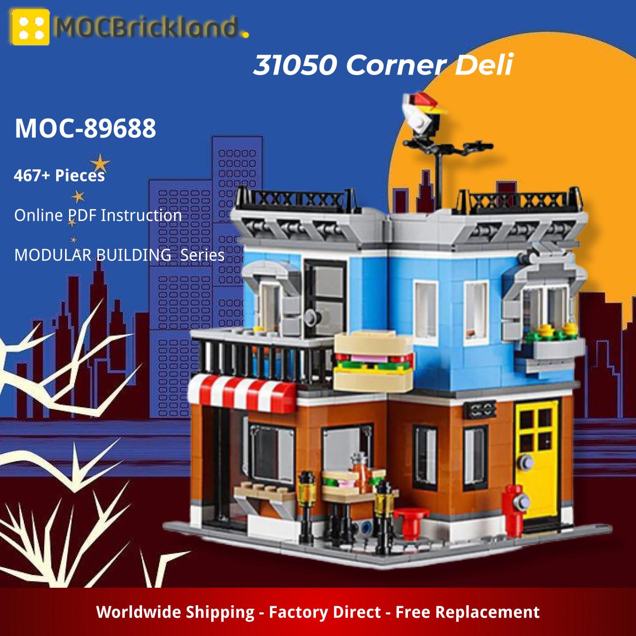Mocbrickland Moc 89688 31050 Corner Deli (5) Mocbrickland Moc 89688 31050 Corner Deli (5)