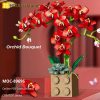 Mocbrickland Moc 89696 Orchid Bouquet (3)