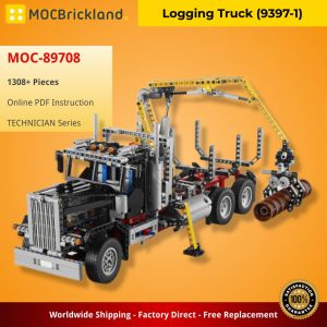 Mocbrickland Moc 89708 Logging Truck (9397 1) (3)