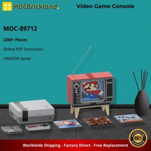 Mocbrickland Moc 89712 Video Game Console (2)