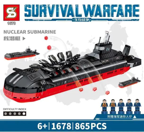 SY 1678 Survival War Nuclear Submarine