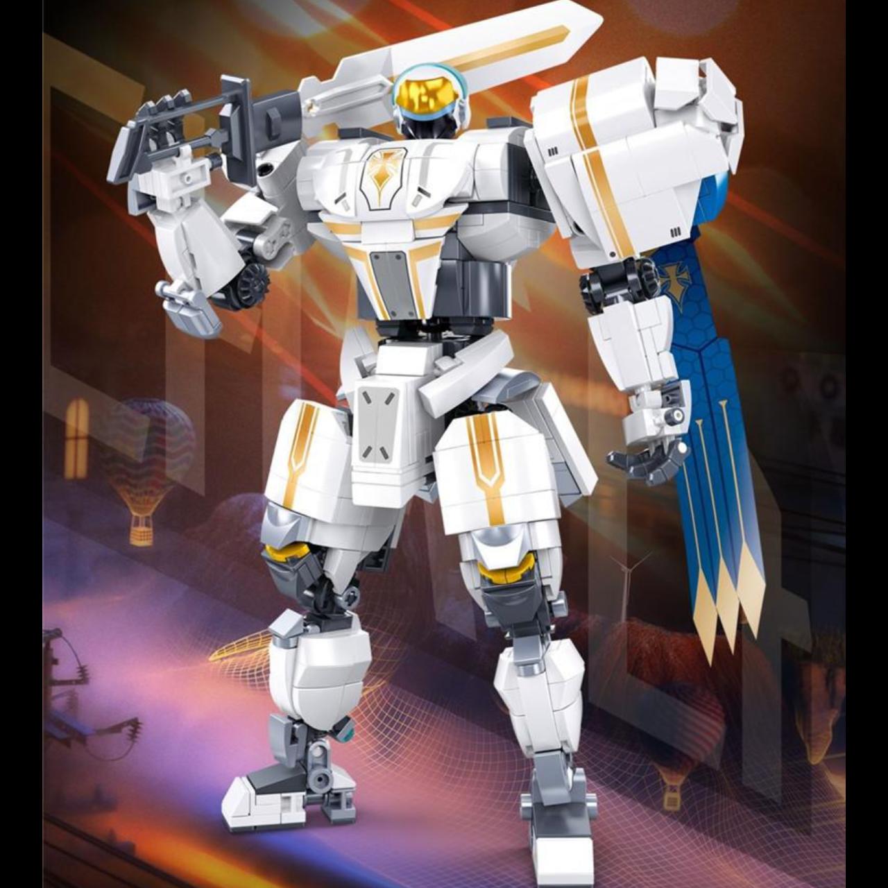 Sluban M38 B1115 Mobile City Alpha Mecha Arthur (2) Sluban M38 B1115 Mobile City Alpha Mecha Arthur (2)