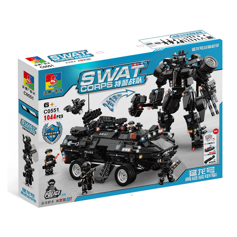 WOMA C0551 SWAT Raptor Amphibious Armored Vehicle