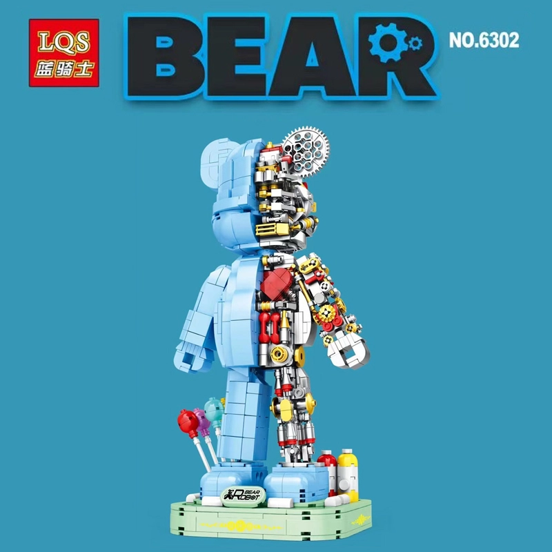 LQS 6302 Cyborg Violent Bear with Light Part