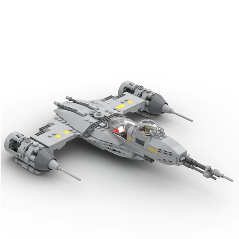 MOCBRICKLAND MOC-100345 Mando’s N-1 Starfighter (from The Book of Boba Fett)