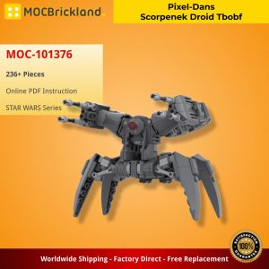 Mocbrickland Moc 101376 Pixel Dans Scorpenek Droid Tbobf (4)