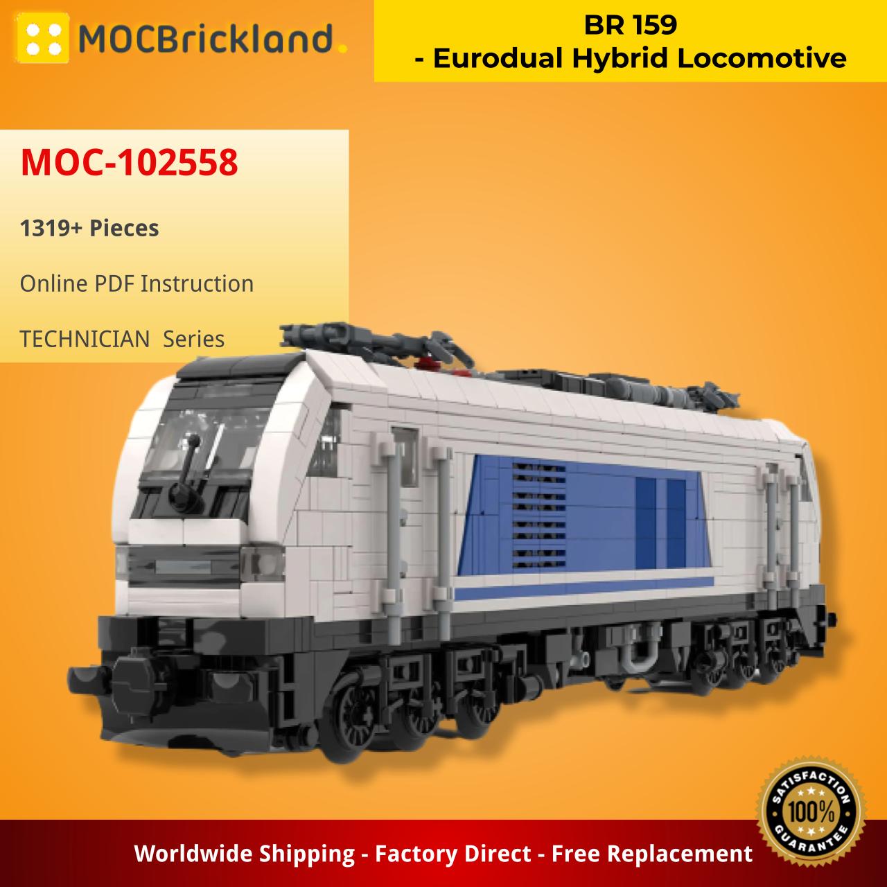 Mocbrickland Moc 102558 Br 159 Eurodual Hybrid Locomotive (2) Mocbrickland Moc 102558 Br 159 Eurodual Hybrid Locomotive (2)
