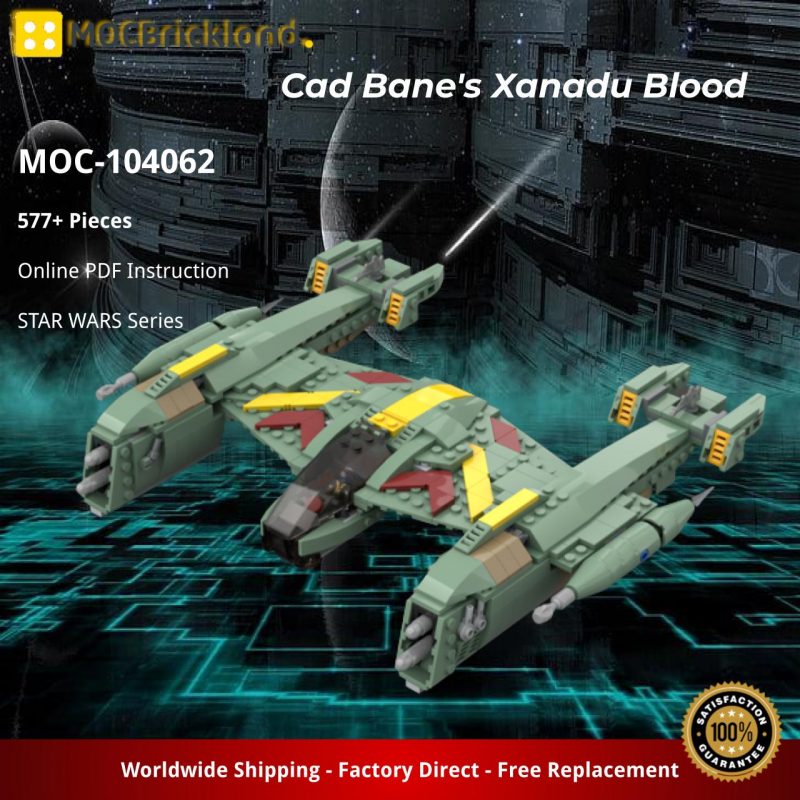 MOCBRICKLAND MOC-104062 Cad Bane's Xanadu Blood