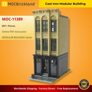 Mocbrickland Moc 11389 Cast Iron Modular Building (2)