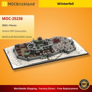 Mocbrickland Moc 25236 Winterfell (2)