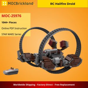 Mocbrickland Moc 25976 Rc Hailfire Droid (1)