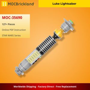 Mocbrickland Moc 35690 Luke Lightsaber (2)