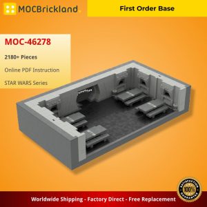 Mocbrickland Moc 46278 First Order Base (2)