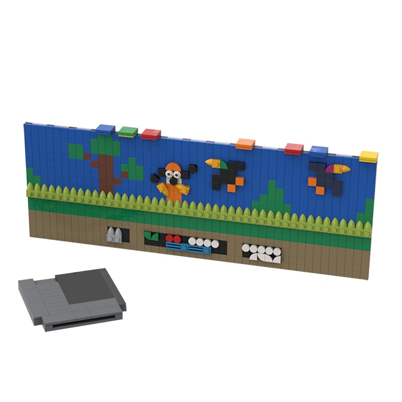 MOCBRICKLAND MOC-49649 71374 Duck Hunt Nintendo Entertainment System