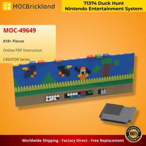 Mocbrickland Moc 49649 71374 Duck Hunt Nintendo Entertainment System (2)