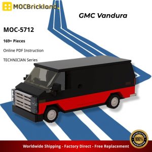 Mocbrickland Moc 5712 Gmc Vandura (2)