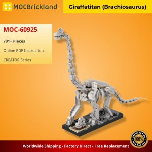 Mocbrickland Moc 60925 Giraffatitan (brachiosaurus) (2)