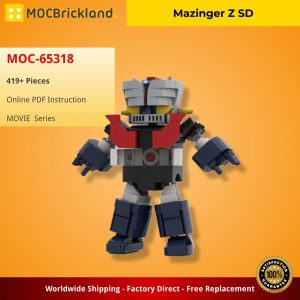 Mocbrickland Moc 65318 Mazinger Z Sd (2)