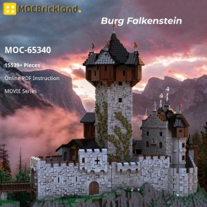 Mocbrickland Moc 65340 Burg Falkenstein