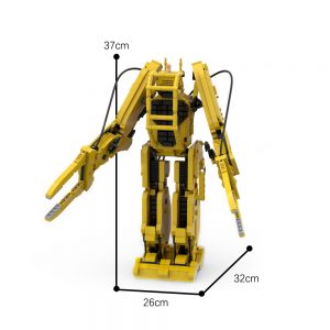 Mocbrickland Moc 70579 Ripleys Power Loader From Aliens 2 (1)