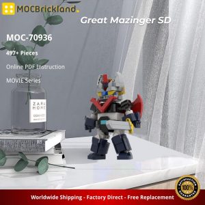 Mocbrickland Moc 70936 Great Mazinger Sd (3)