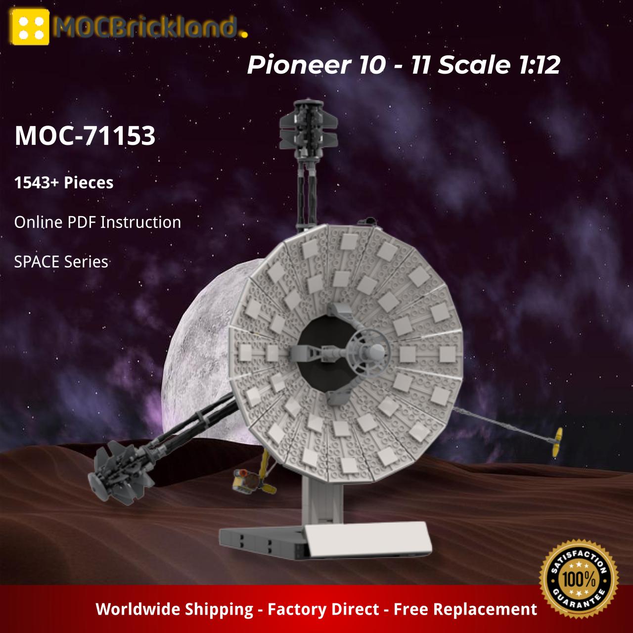 Mocbrickland Moc 71153 Pioneer 10 11 Scale 112 Mocbrickland Moc 71153 Pioneer 10 11 Scale 112
