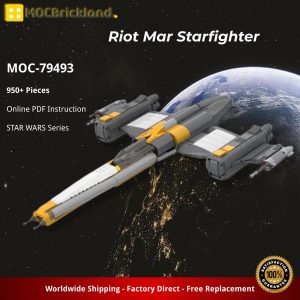 Mocbrickland Moc 79493 Riot Mar Starfighter (2)