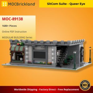 Mocbrickland Moc 89138 Sitcom Suite Queer Eye (2)