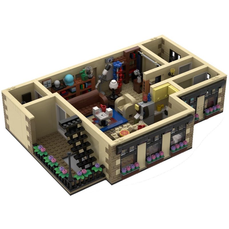 MOCBRICKLAND MOC-89515 SitCom Suite - The Big Bang Theory