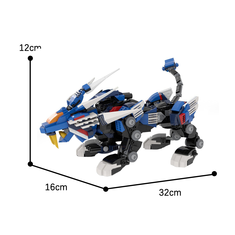 Mocbrickland Moc 89679 Zoids Blade Liger (5) Mocbrickland Moc 89679 Zoids Blade Liger (5)