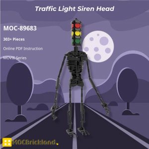Mocbrickland Moc 89683 Traffic Light Siren Head (3)