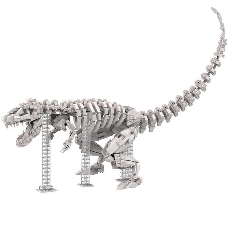 MOCBRICKLAND MOC-90014 Tyrannosaurus Rex Skeleton