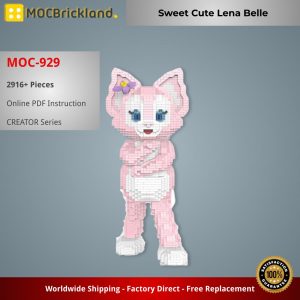 Mocbrickland Moc 929 Sweet Cute Lena Belle (4)