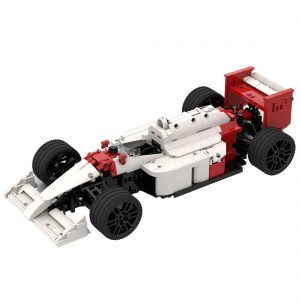 Mocbrickland Moc 98709 Mclaren Mp44 (8386 Base) 110 Scale (3)