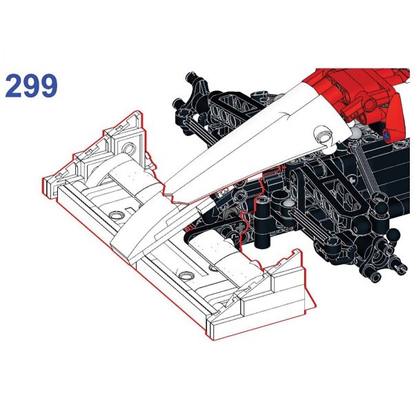 Mocbrickland Moc 98709 Mclaren Mp44 (8386 Base) 110 Scale (6)