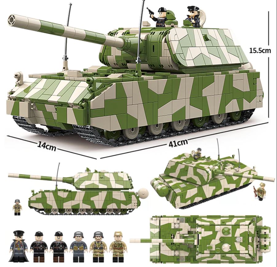 Quan Guan 100234 German Military Rat Heavy Tank
