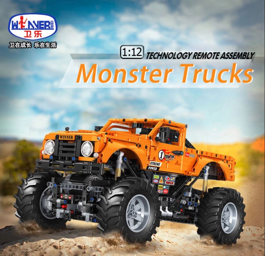 Winner 7126 Orange 112 Monster Truck