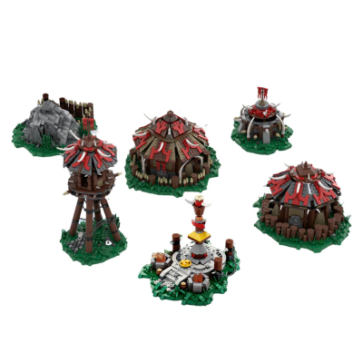 MOCBRICKLAND MOC-59833 WOW Fantasy Orc's (Horde) Bundle 