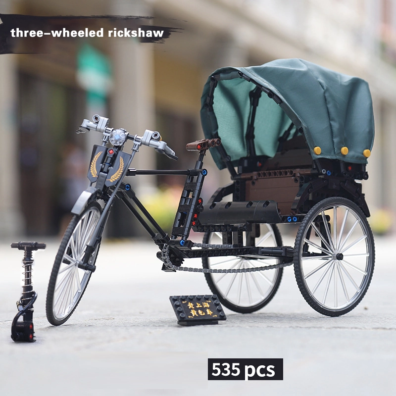 AchKo 50015 Shanghai Three-Wheeled Rickshaws